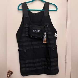 Tactical BBQ Apron with Chef Pouch